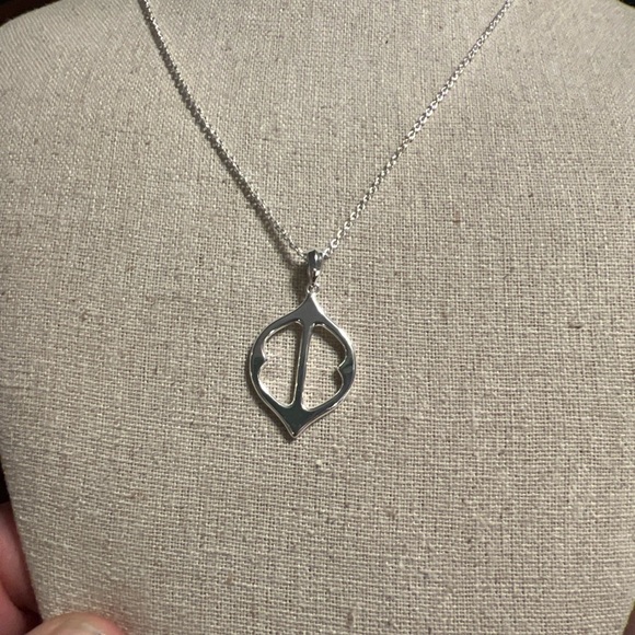 Stella & Dot Silver tone Chain Necklace - Picture 4 of 6